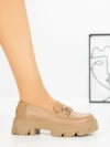 Pantofi Casual Dama LS71-6 KHAKI | BELLICY