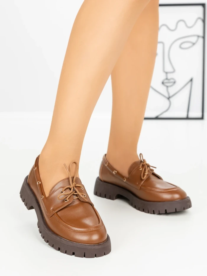 Pantofi Casual Dama YU5598-6 CAMEL | BELLICY