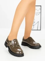 Pantofi Casual Dama YU5598-11 KHAKI | BELLICY
