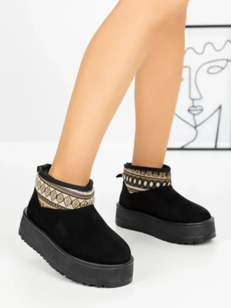 Ghete UG Dama L-392 BLACK | BELLICY