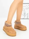 Ghete UG Dama L-392 CAMEL | BELLICY