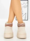 Ghete UG Dama L-392 BEIGE | BELLICY