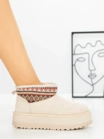 Ghete UG Dama L-392 BEIGE | BELLICY