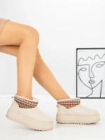 Ghete UG Dama L-392 BEIGE | BELLICY