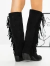 Cizme Dama cu Toc QT07-103 BLACK | BELLICY