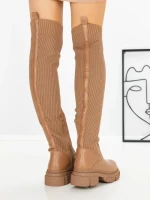 Cizme Dama cu talpa joasa Y79-7A CAMEL | BELLICY