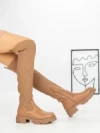 Cizme Dama cu talpa joasa Y79-7A CAMEL | BELLICY