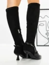 Cizme Dama cu Toc J6175 BLACK | MIA SHOES