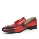 Елегантни обувки за момчета A02-6 Червено (K17) Oskon