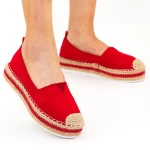 Дамски ежедневни обувки FS7 Червено (B52) Mei