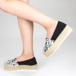 Дамски ежедневни обувки на платформа FS6 Черен (C12) Mei
