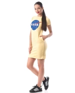 Дамска рокля 8121 NASA Жълто (G29) Adrom