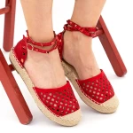 Дамски ежедневни обувки HJ8 Червено (C41) Mei
