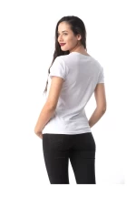 Дамска тениска 8254 Бял (G07) Adrom
