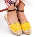 Дамски сандали HJ3 Жълто (K52) Mei