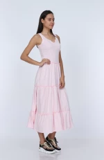 Дамска рокля 8319 Розов (G19) Adrom