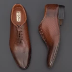 Елегантни обувки за мъже PB026 Кафяво (G19) Elion