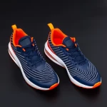 Мъжки маратонки 0579 Тъмно синьо-Оранжево (B02) Mei