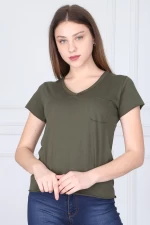Дамска тениска 8328 Зелено (G68) Adrom