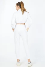 Дамски костюм 8753 Бял (G02) Adrom