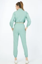 Дамски костюм 8753 Зелено (G02) Adrom
