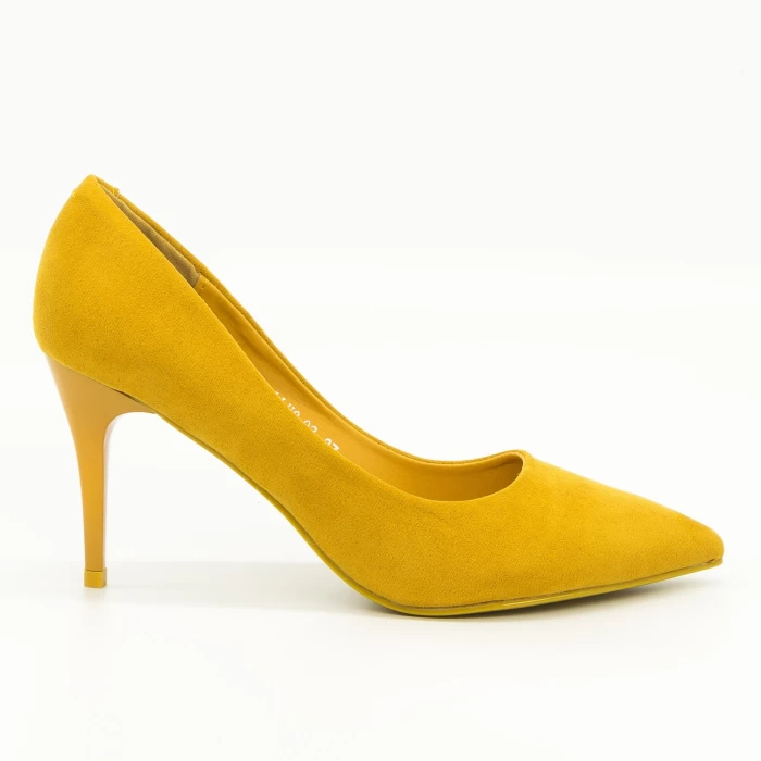 Обувки на тънък ток LLH8 Жълто (N18) Mei
