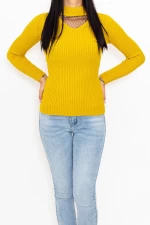 Дамска блуза 3708 Жълто (G49) Fashion