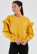 Дамска блуза 9127 Жълто (G48) Adrom