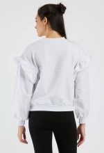 Дамска блуза 9127 Бял (G48) Adrom