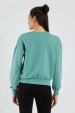 Дамска блуза 9099-2 Зелено (G22) Adrom