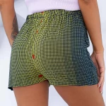 Дамски къси панталони 101-2 Зелено (G57) Fashion