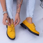 Дамски ежедневни обувки H1 Жълто (N12) Mei