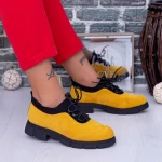 Дамски ежедневни обувки H2A Жълто (C25) Mei