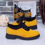 Дамски ежедневни обувки H2A Жълто (C25) Mei