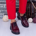 Дамски ежедневни обувки OP2A бордо (K41) Mei