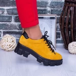 Дамски ежедневни обувки DS38 Жълто (K46) Mei