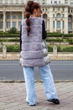 Дамска жилетка 21-15 Сиво (R01) Fashion
