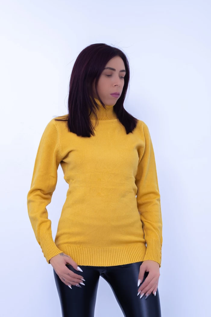 Дамска блуза D582 Жълто (G37) Fashion