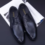 Елегантни обувки за мъже 550-027S Черен (C31) Stephano