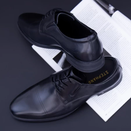 Елегантни обувки за мъже 7065-844 Черен (C21) Stephano