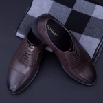 Елегантни обувки за мъже F066-023 Кафе (C26) Stephano