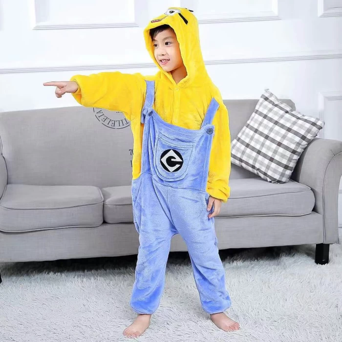 Детски пижами GALA21-930 Жълто-Светло синьо Galasun