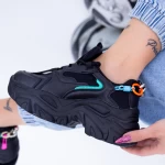Дамски кецове с платформа WL118 Черен (M25) Mei