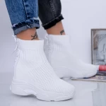Дамски кецове с платформа WL132 Бял (D01) Mei