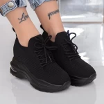 Дамски кецове с платформа MX352A Черен (N15) Mei