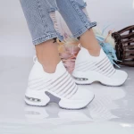 Дамски кецове с платформа MX350 Бял (N25) Mei