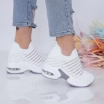 Дамски кецове с платформа MX350 Бял (N25) Mei
