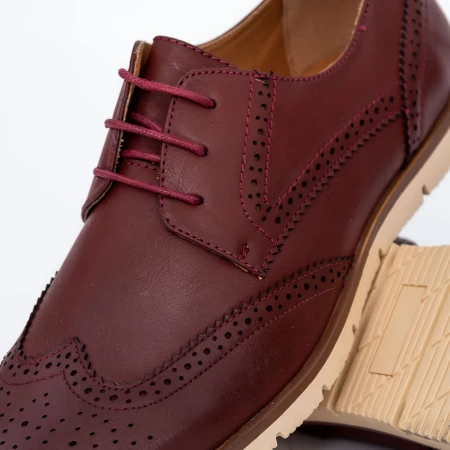 Елегантни обувки за мъже 10G622 Червено (C10) Clowse