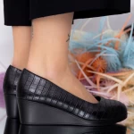 Обувки на токчета и платформа C92 Черен (D50) Fashion