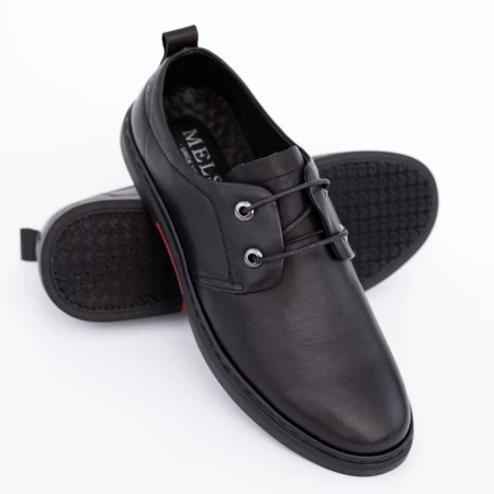 Елегантни обувки за мъже 5203 Черен (L28) F.Gerardo